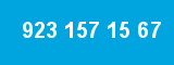 923 157 15 67